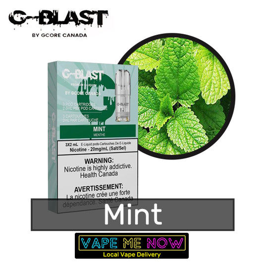 STLTH G-Blast Pods Mint flavor 