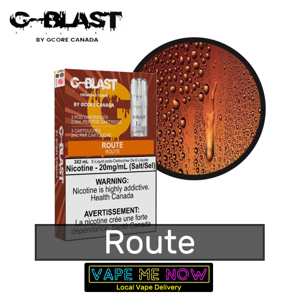 STLTH G-Blast Pods Route flavor 