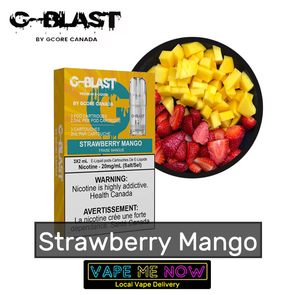 STLTH G-Blast Pods Strawberry Mango flavor 