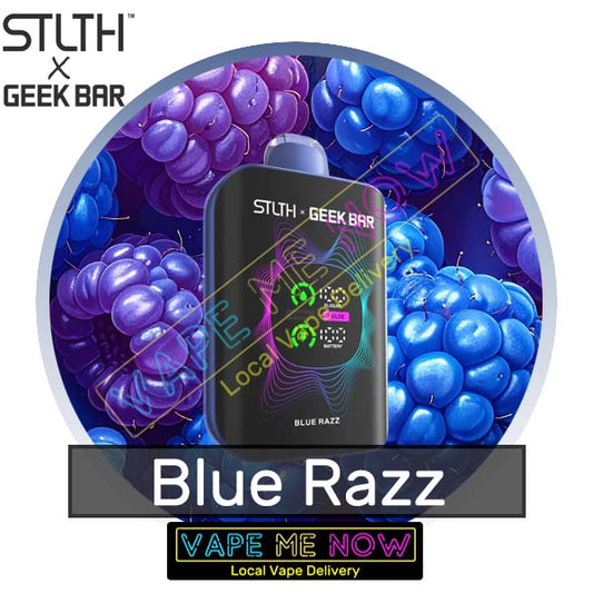 STLTH X Geek Bar - Blue Razz