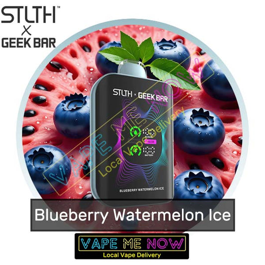 STLTH X Geek Bar - Blueberry Watermelon Ice