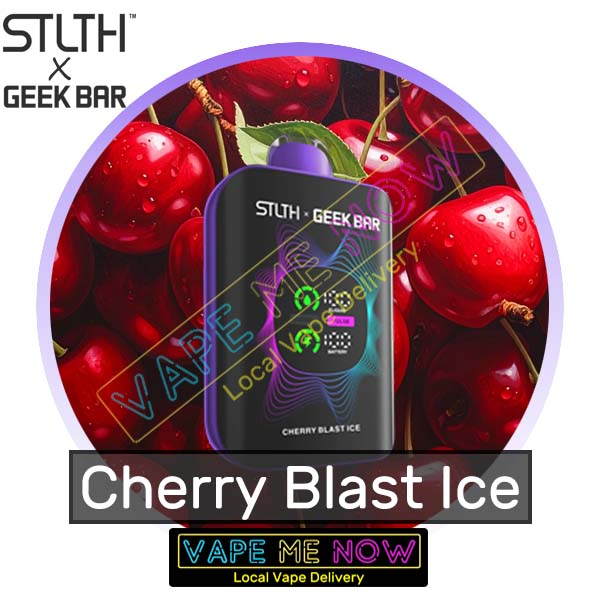 STLTH X Geek Bar - Cherry Blast Ice