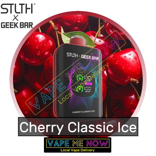 STLTH X Geek Bar - Cherry Classic Ice