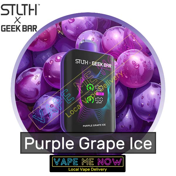 STLTH X Geek Bar - Purple Grape Ice