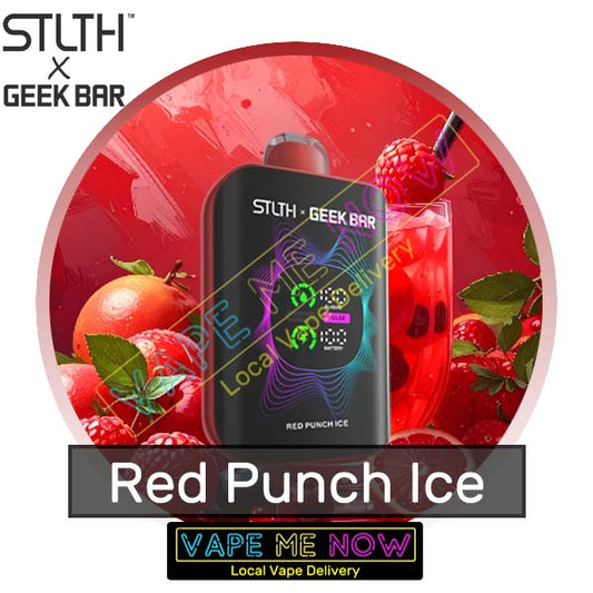 STLTH X Geek Bar - Red Punch Ice