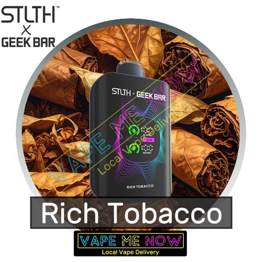 STLTH X Geek Bar - Rich Tobacco