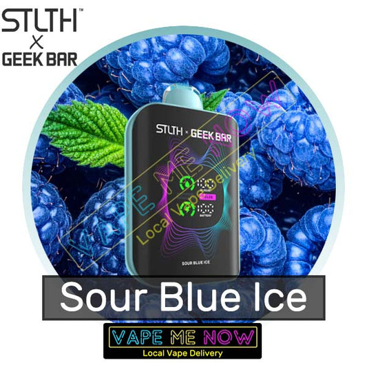 STLTH X Geek Bar - Sour Blue Ice