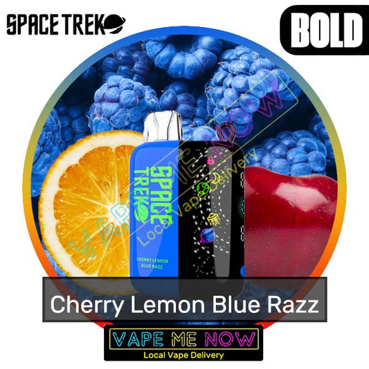 Space Trek - Cherry Lemon Blue Razz