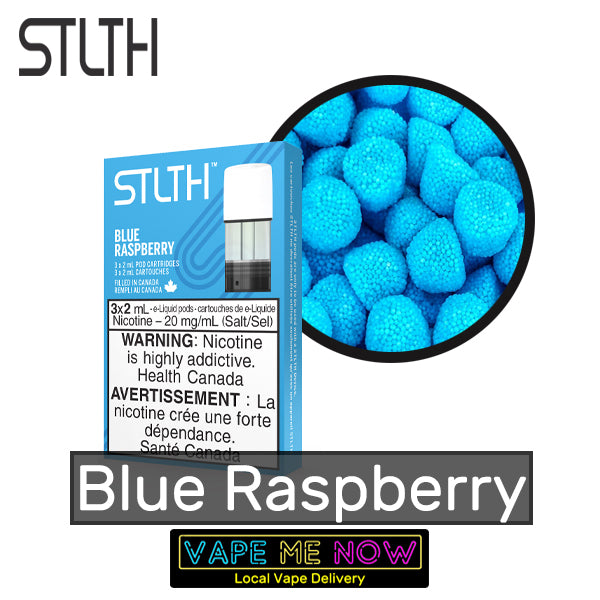 STLTH Classic Pods Blue Raspberry flavor 