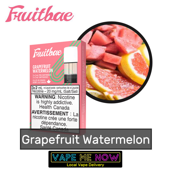 STLTH Premium Pods Grapefruit Watermelon flavor 