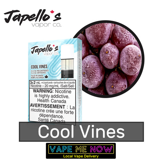 STLTH Premium Pods Cool Vines flavor 