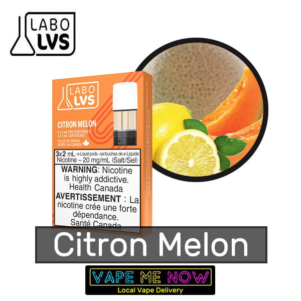 STLTH Premium Pods Citron Melon flavor 