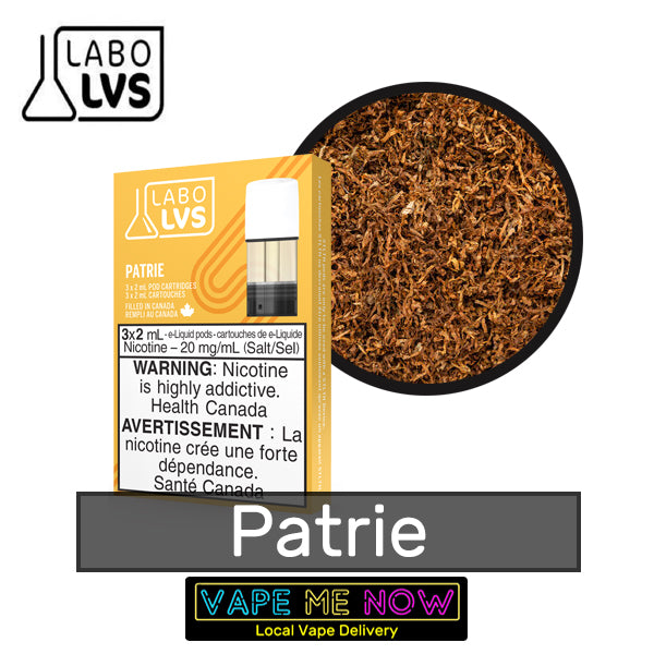 STLTH Premium Pods Patrie flavor 