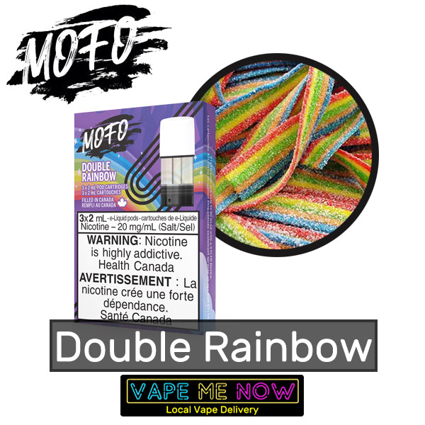 STLTH Premium Pods Double Rainbow flavor 