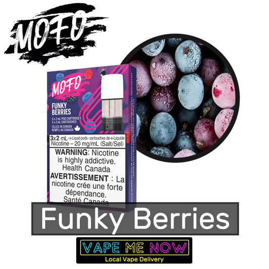 STLTH Premium Pods Funky Berries flavor 