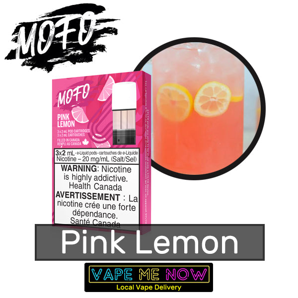 STLTH Premium Pods Pink Lemon flavor 