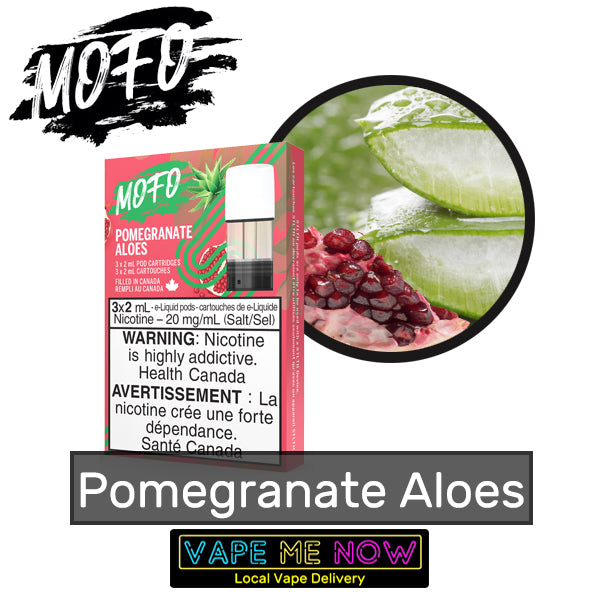 STLTH Premium Pods Pomegranate Aloes flavor 