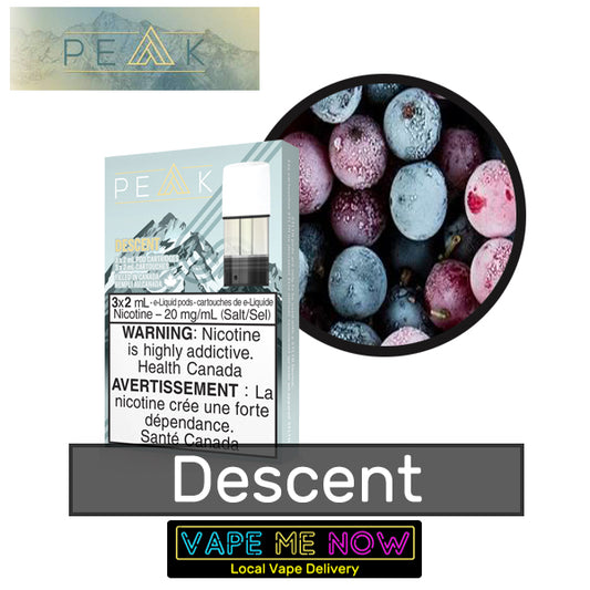 STLTH Premium Pods Descent flavor 