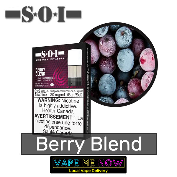 STLTH Premium Pods Berry Blend flavor 