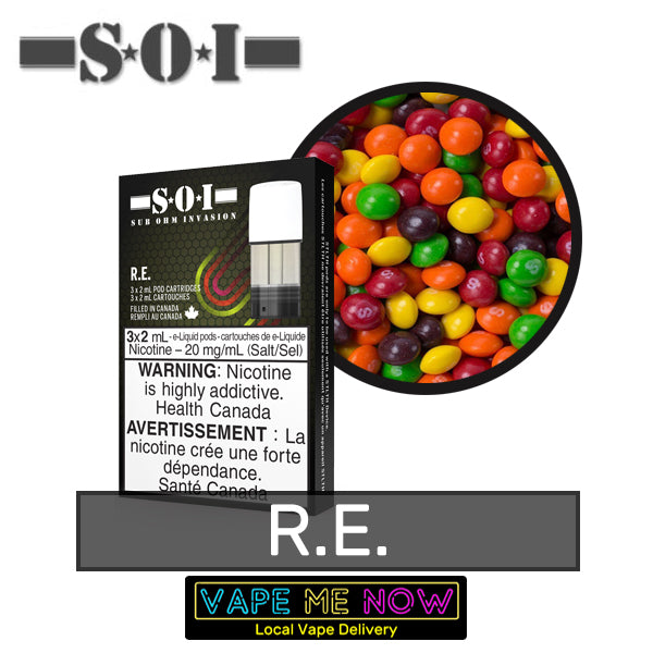 STLTH Premium Pods Rainbow Explosion flavor 