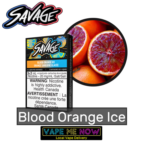 STLTH Premium Pods Blood Orange Ice flavor 