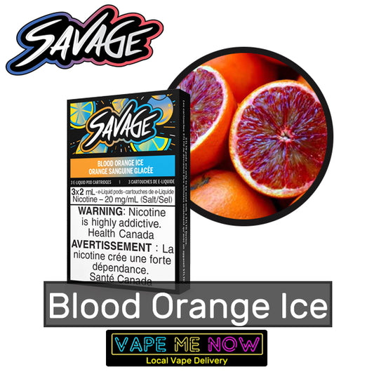 STLTH Premium Pods Blood Orange Ice flavor 