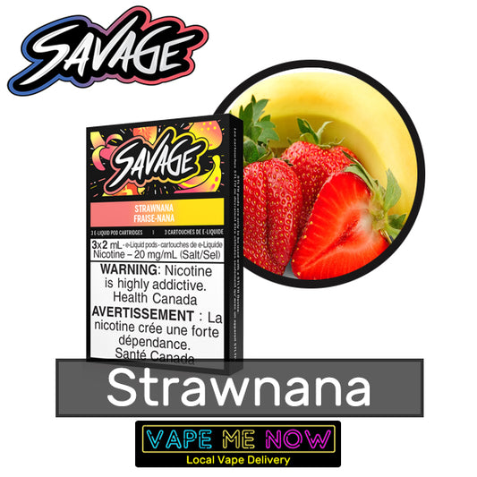 STLTH Premium Pods Strawnana flavor 