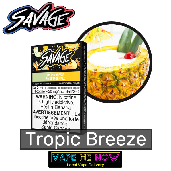 STLTH Premium Pods Tropic Breeze flavor 