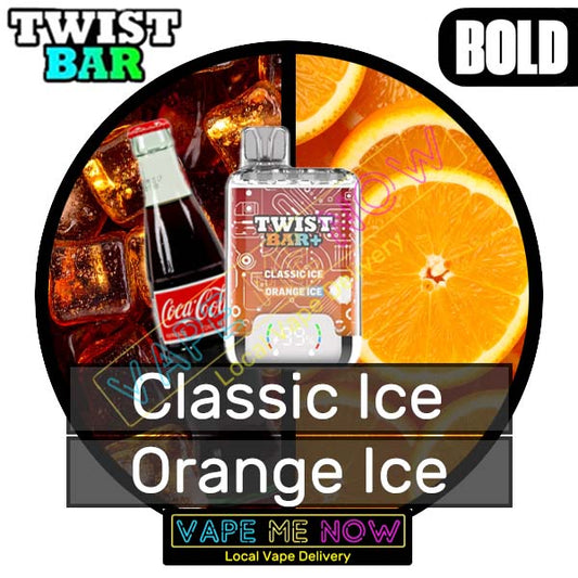 Twist Bar + - Classic Ice | Orange Ice