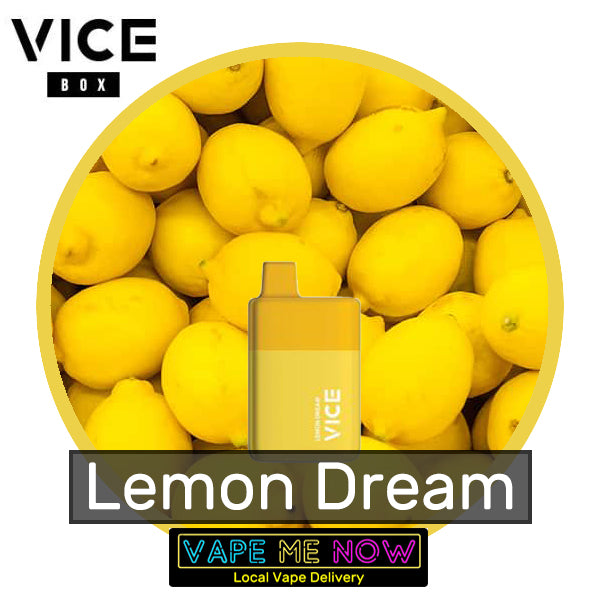 Vice Box Disposable Lemon Dream flavor 