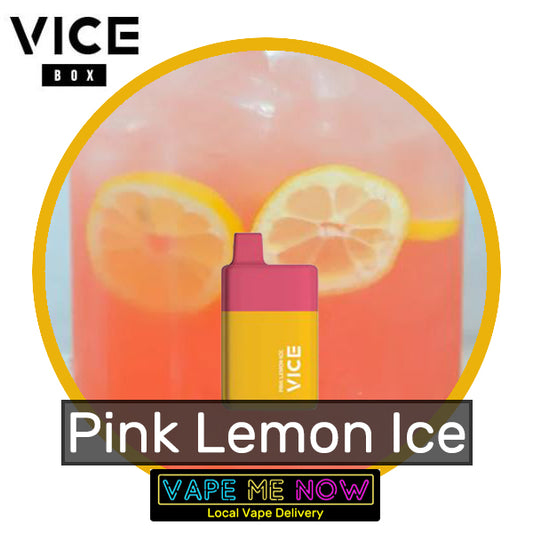 Vice Box Disposable Pink Lemon Ice flavor 