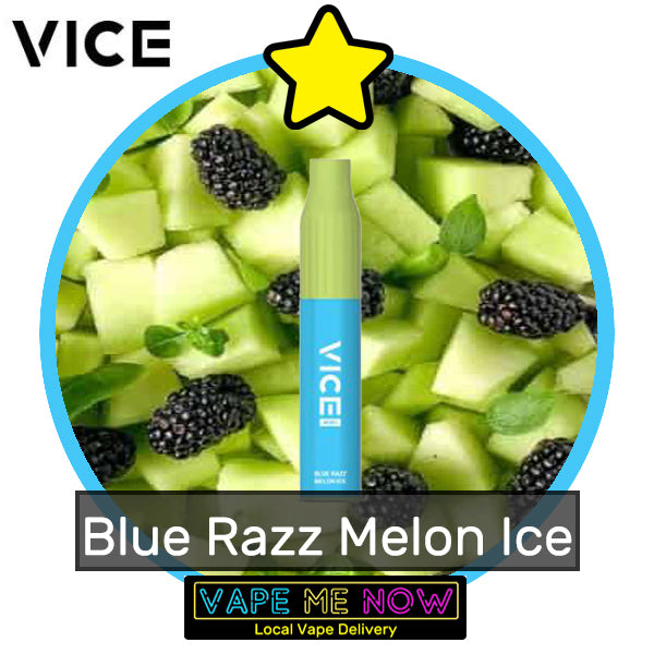 Vice Mini Disposable Blue Razz Melon Ice flavor 