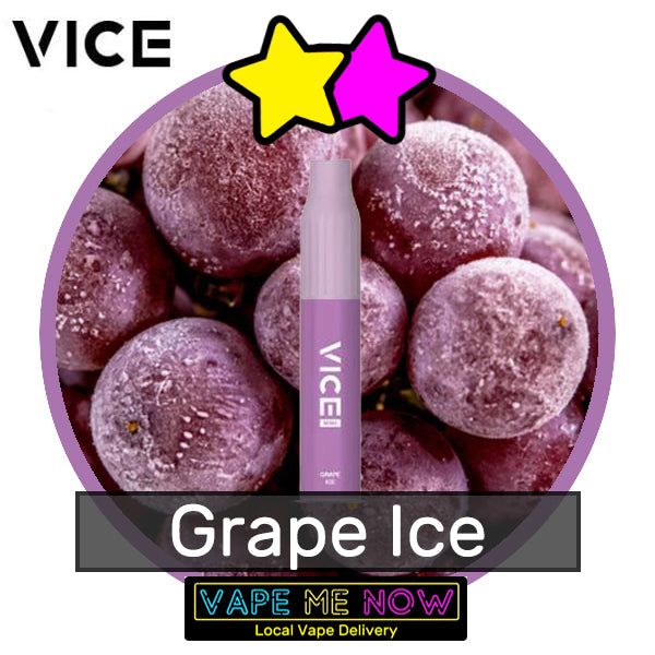 Vice Mini Disposable Grape Ice flavor 