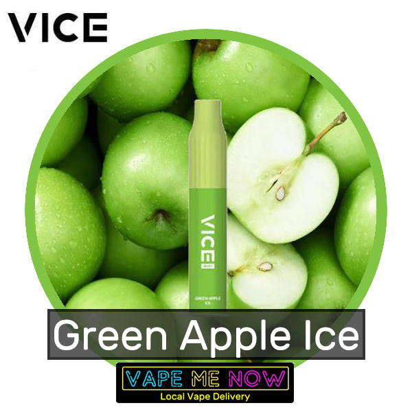 Vice Mini Disposable Green Apple Ice flavor 