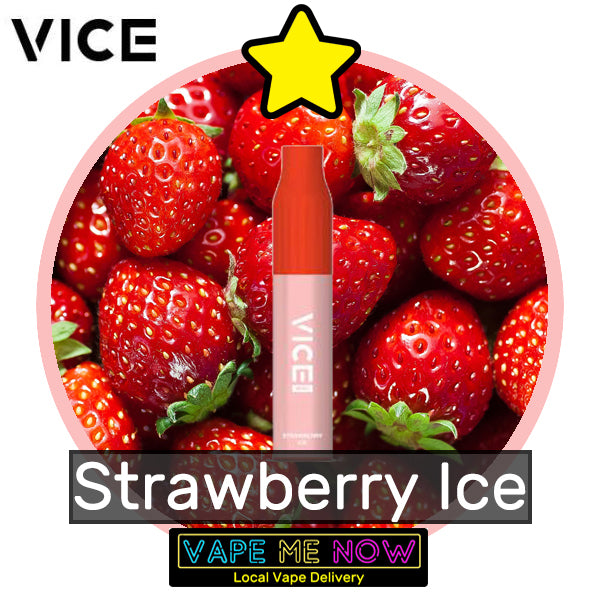 Vice Mini Disposable Strawberry Ice flavor 