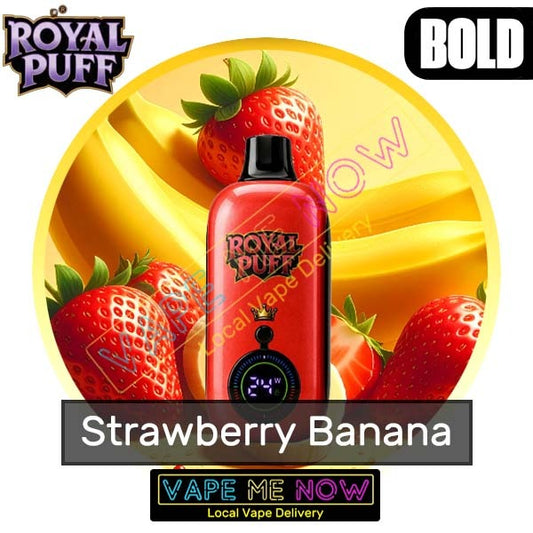 Royal Puff - Strawberry Banana