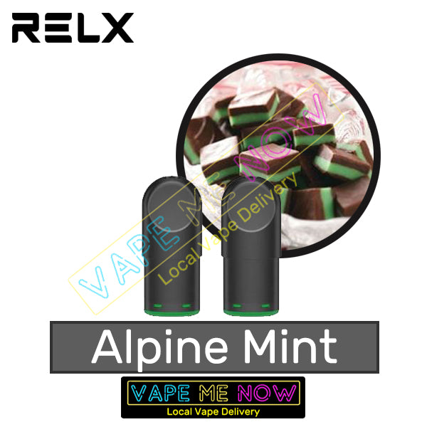 RELX Pods Alpine Mint flavor