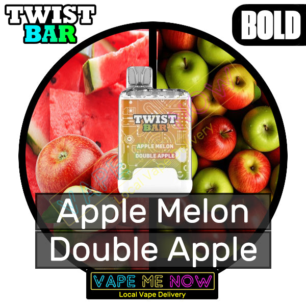 Twist Bar - Apple Melon | Double Apple