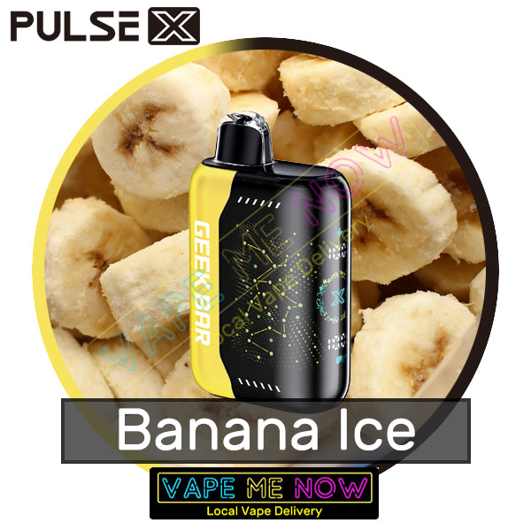 Geek Bar Pulse X - Banana Ice