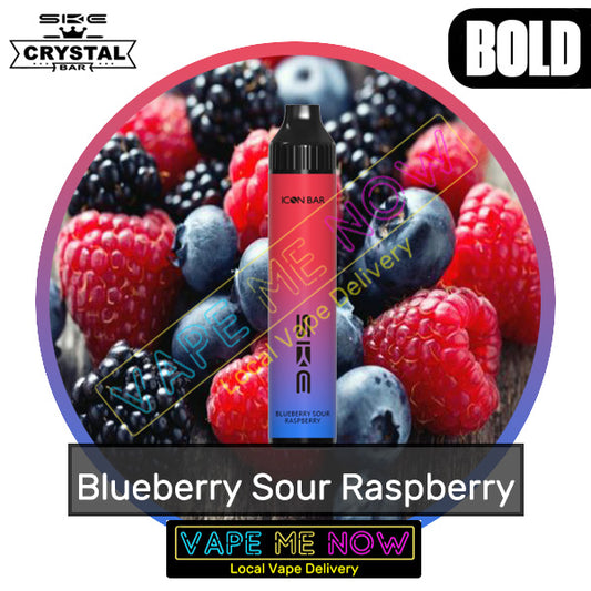 Icon Bar Hybrid - Blueberry Sour Raspberry