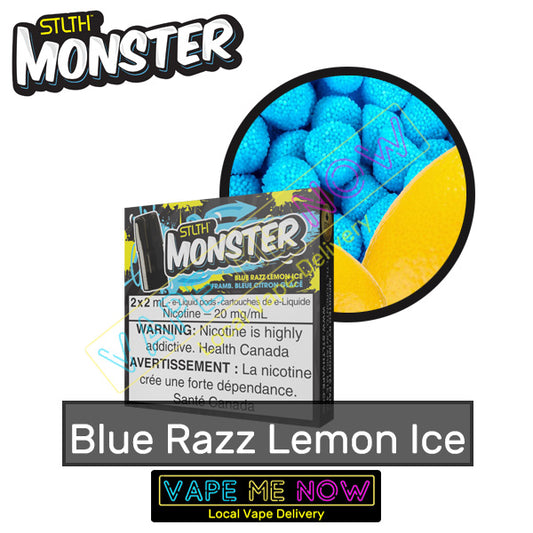 STLTH MONSTER - Blue Razz Lemon Ice