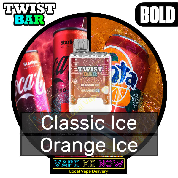 Twist Bar - Classic Ice | Orange Ice