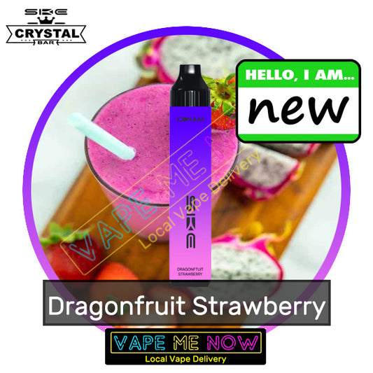 Crystal Icon Bar - Dragonfruit Strawberry