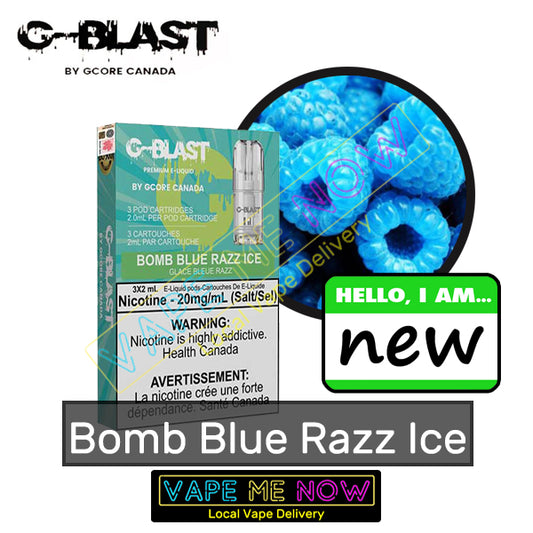 STLTH G-Blast - Bomb Blue Razz Ice