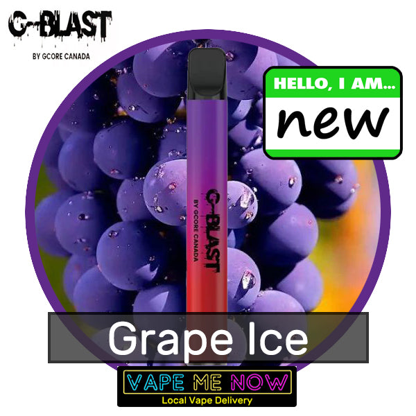 G-Blast Disposable Grape Ice flavor