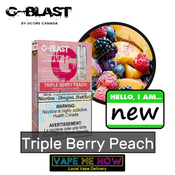 STLTH G-Blast - Triple Berry Peach