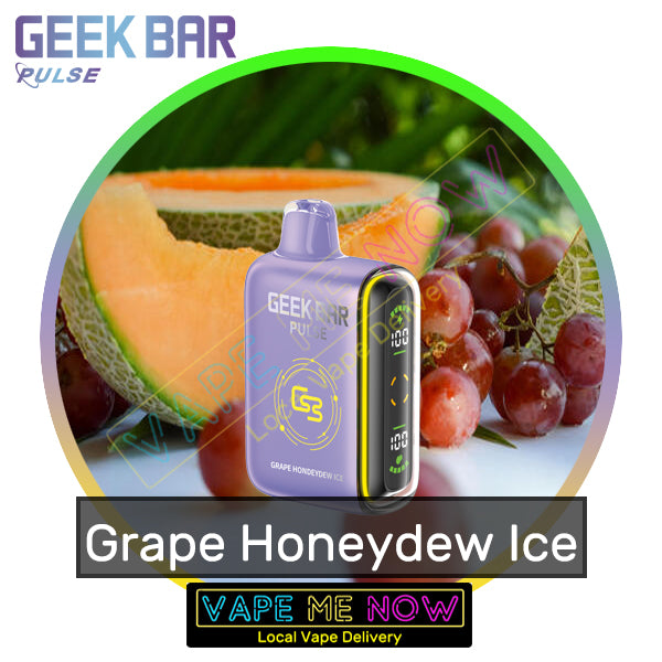 Geek Bar Pulse - Grape Honeydew Ice