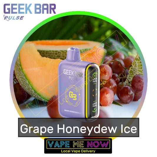 Geek Bar Pulse - Grape Honeydew Ice