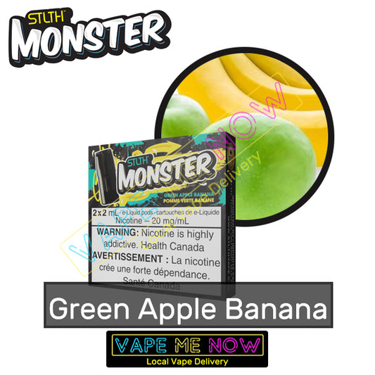 STLTH MONSTER - Green Apple Banana