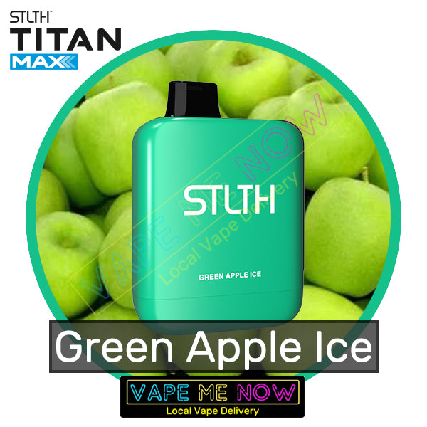 STLTH Titan Max - Green Apple Ice